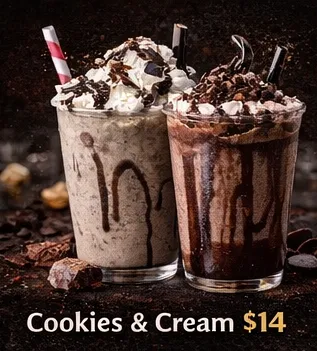 Cookies & Cream Crunch Milkshake🍪