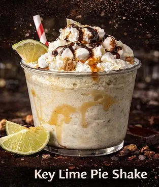 Key Lime Pie Milkshake 🍋 (Local Favorite)