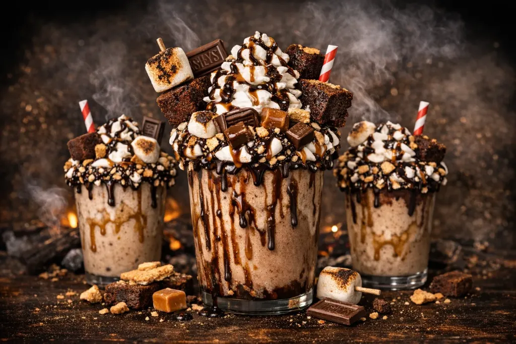 S’mores Explosion Milkshake💥