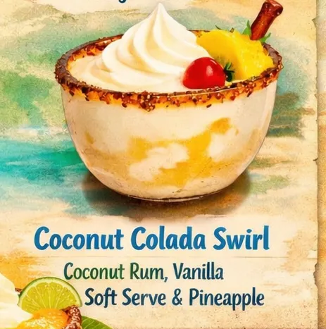 Coconut Colada Swirl-A-Rita